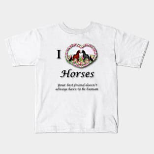 Horse Lover Kids T-Shirt